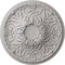 Ekena Millwork Tristan Ceiling Medallion (Fits Canopies up to 6 1/4"), 32 3/8"OD x 3 1/2"P, Ultra Pure White CM32TNUWF - alternate 1
